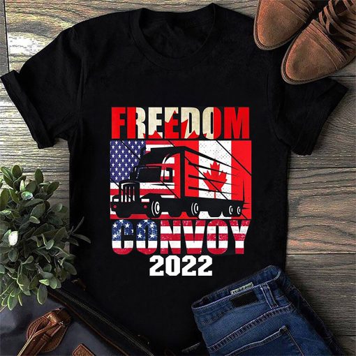 American Convoy Support Truckers Unisex T-Shirt