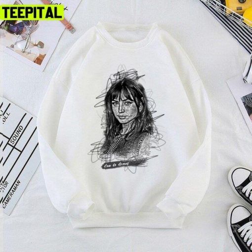 Ana De Armas Abstract Sketch Art Ana De Armas Unisex T-Shirt