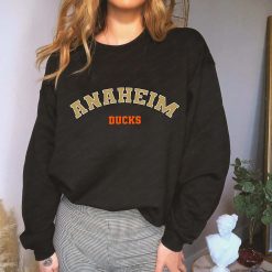 Anaheim Ducks Vintage Art Unisex Sweatshirt