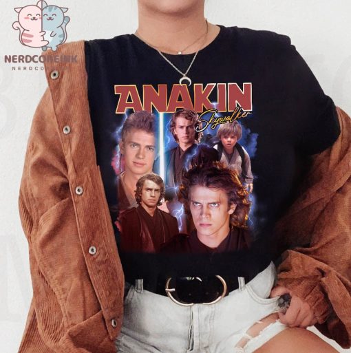 Anakin Skywalker Star War Vintage Darth Vader Obi Wan Kenobi Movie 2022 Disney Unisex T-Shirt