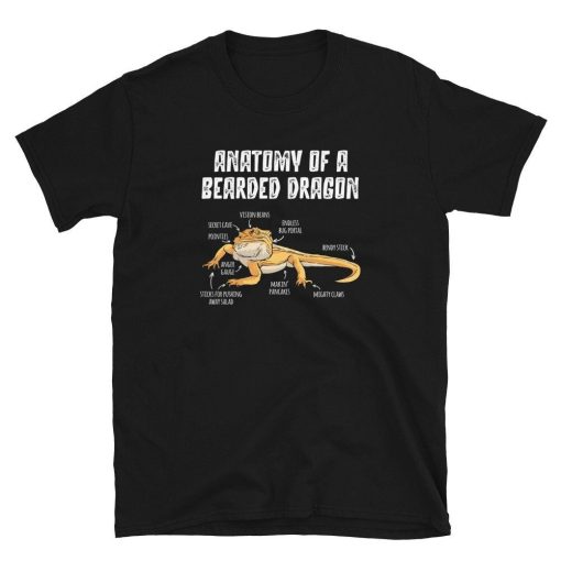 Anatomy Of A Bearded Dragon T-Shirt