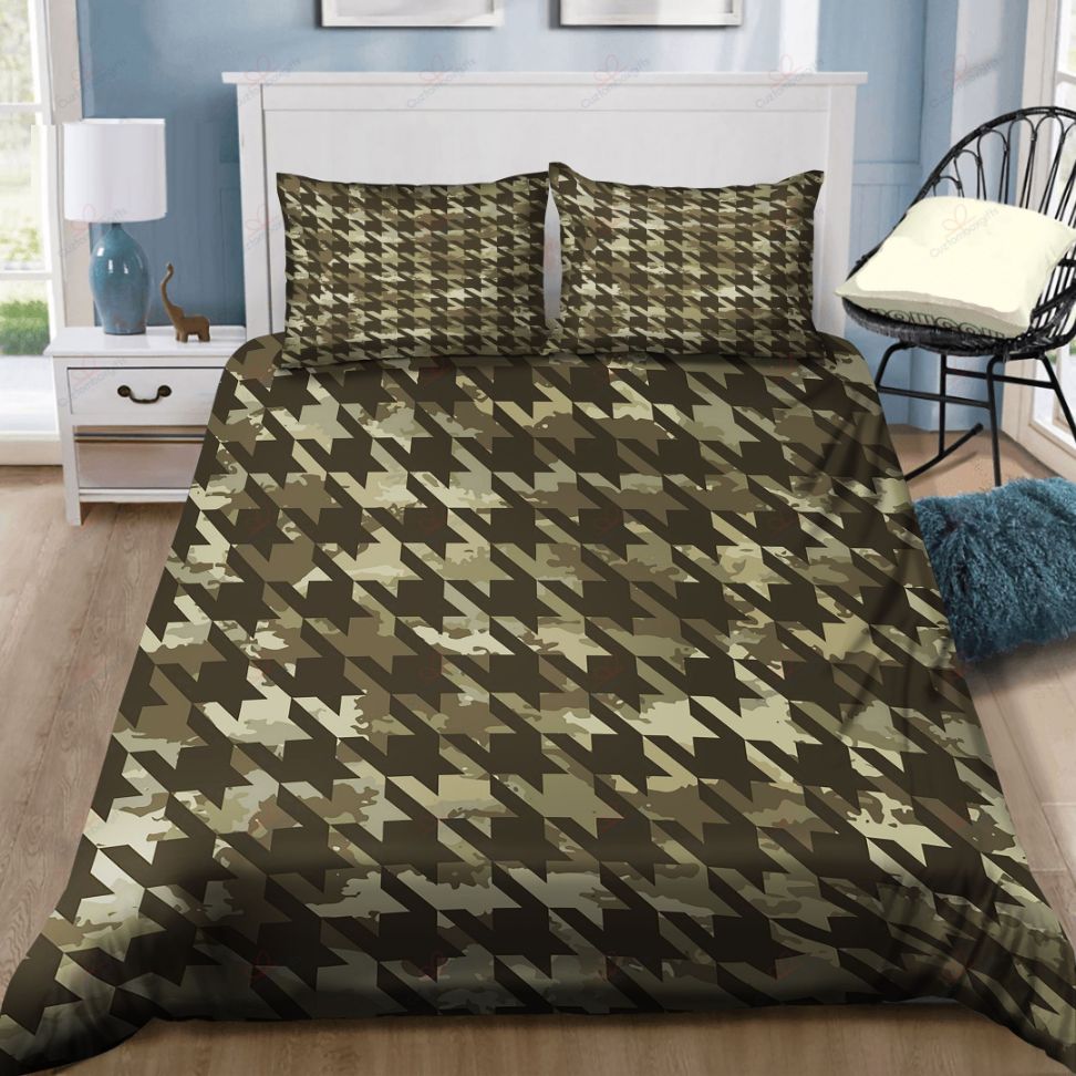 Army Green Camouflage Cotton Bedding Sets