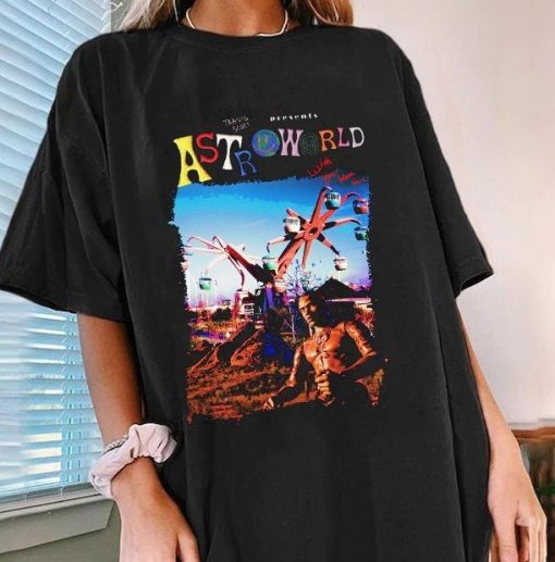 Astroworld Tee Travis Scott World Design Unisex T-Shirt