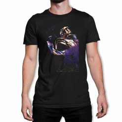 Avengers Endgame Thanos Shatter Mens Black T-Shirt