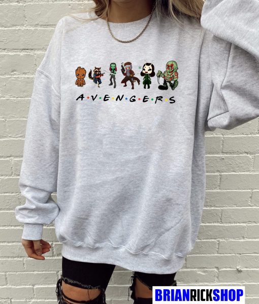 Avengers Friends Guardians Of The Galaxy Unisex Sweatshirt