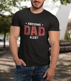 Awesome Dad Alert Father’s Day Unisex Shirt