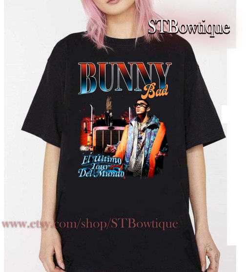 Bad Bunny El Ultimo Tour Del Mundo Vintage Unisex T-Shirt