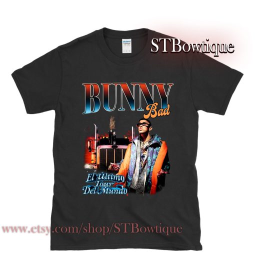 Bad Bunny El Ultimo Tour Del Mundo Vintage Unisex T-Shirt