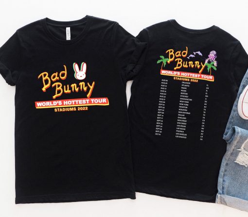 Bad Bunny World’s Hottest Tour 2022 Unisex T-Shirt