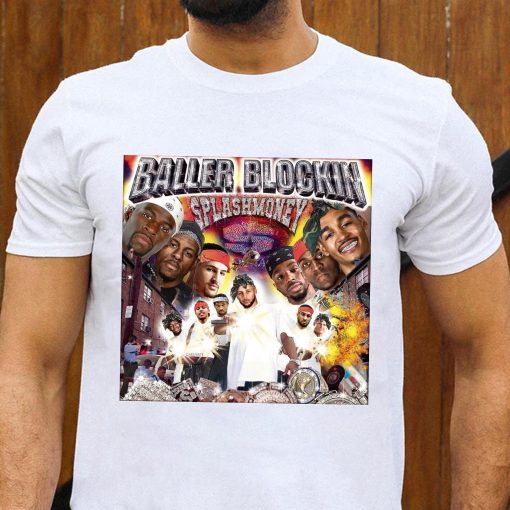 Baller Blockin Splashmoney Vintage Stephen Curry Unisex T-Shirt