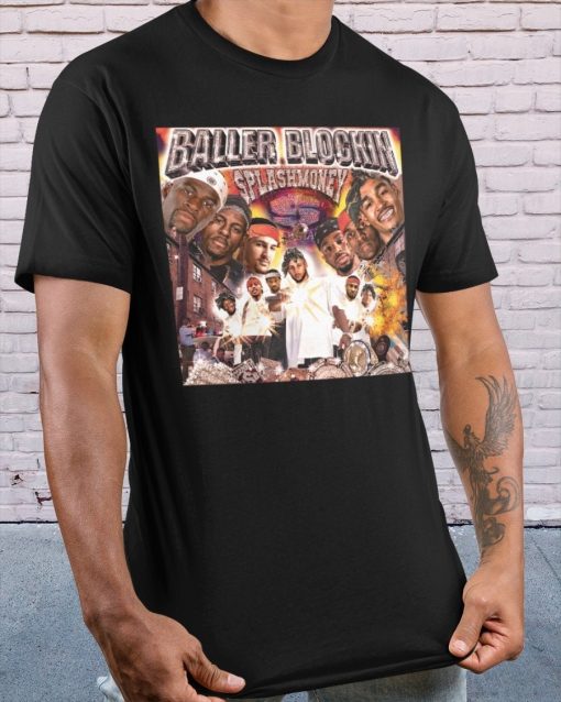 Baller Blockin Splashmoney Vintage Stephen Curry Unisex T-Shirt