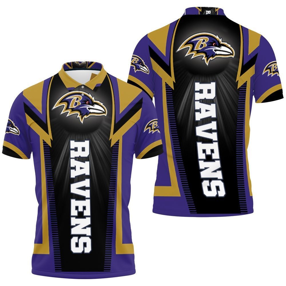 Baltimore Ravens For Fans Polo Shirt All Over Print Shirt 3d T-shirt