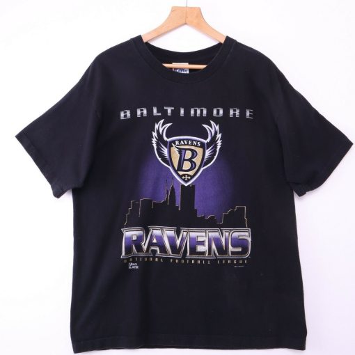 Baltimore Ravens Nfl Vintage Black Unisex T-Shirt