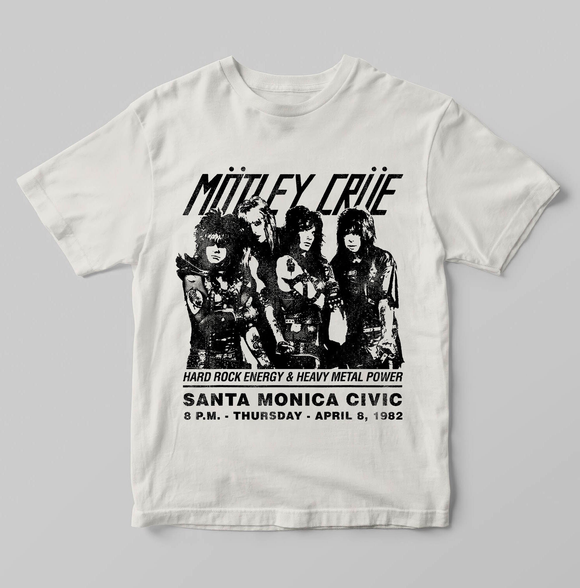Band Motley Crue Nikki Sixx Tommy Lee Classic Rock Unisex T-Shirt