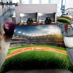 Baseball Field Bedding Set