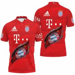Bayern Munich Jersey Logo Ripped For Fan 3d Jersey Polo Shirt Model A31193 All Over Print Shirt 3d T-shirt