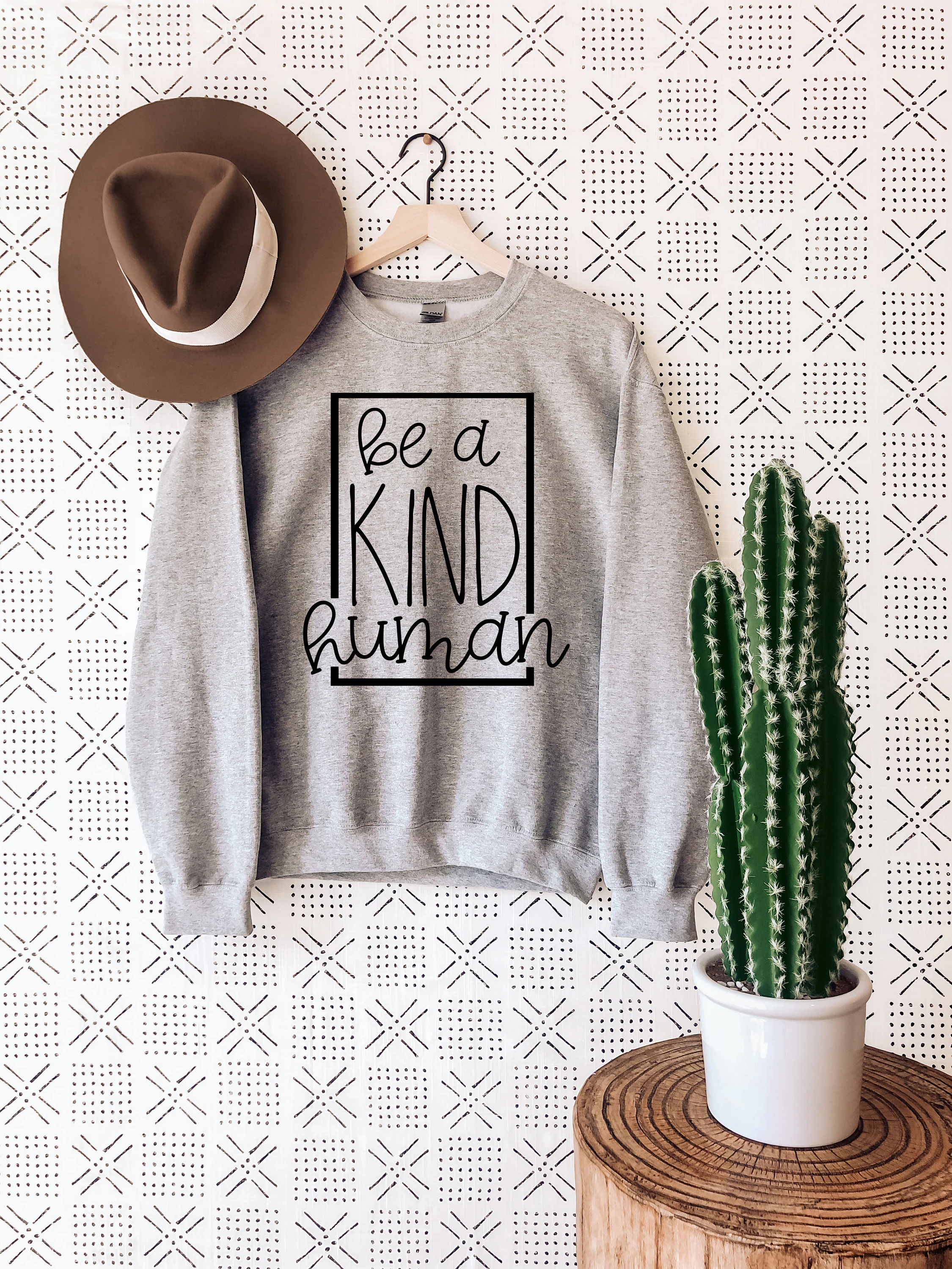 Be A Kind Human Unisex Sweatshirt