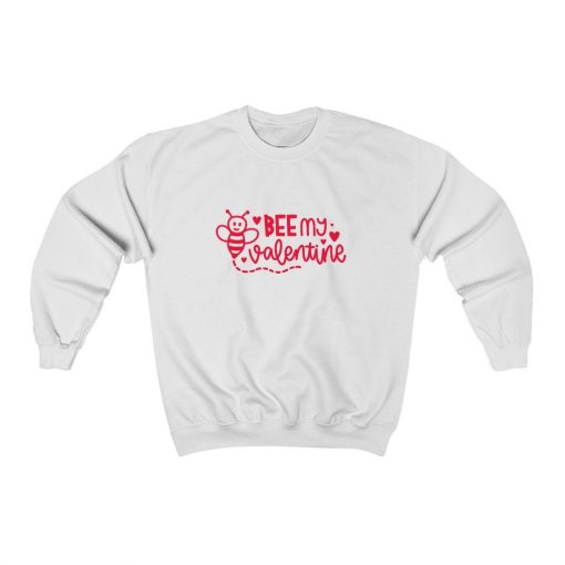 Be My Valentine Cute Bee Unisex Sweatshirt