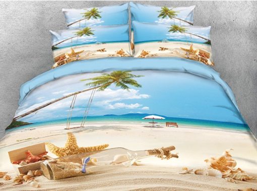 Beach Cotton Bedding Sets