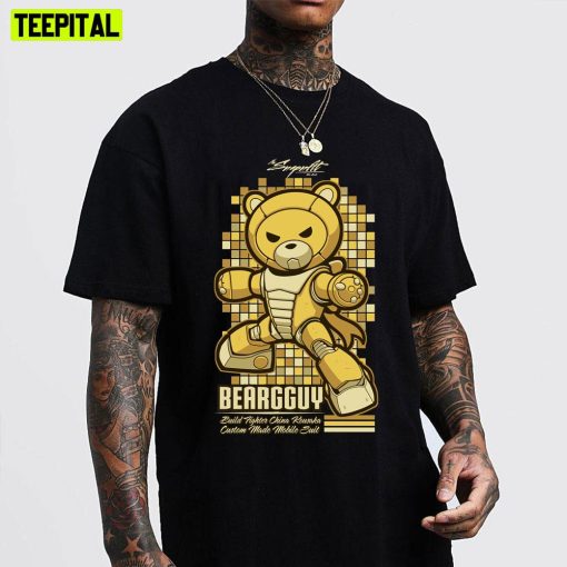 Beargguy Yellow Art Unisex T-Shirt