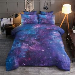 Beautiful Galaxy Space Bedding Set