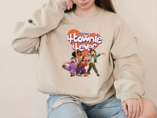 Become A 4 Townie 4ever Pixar Turning Red Boy Band Unisex Shirt Unisex Sweatshirt