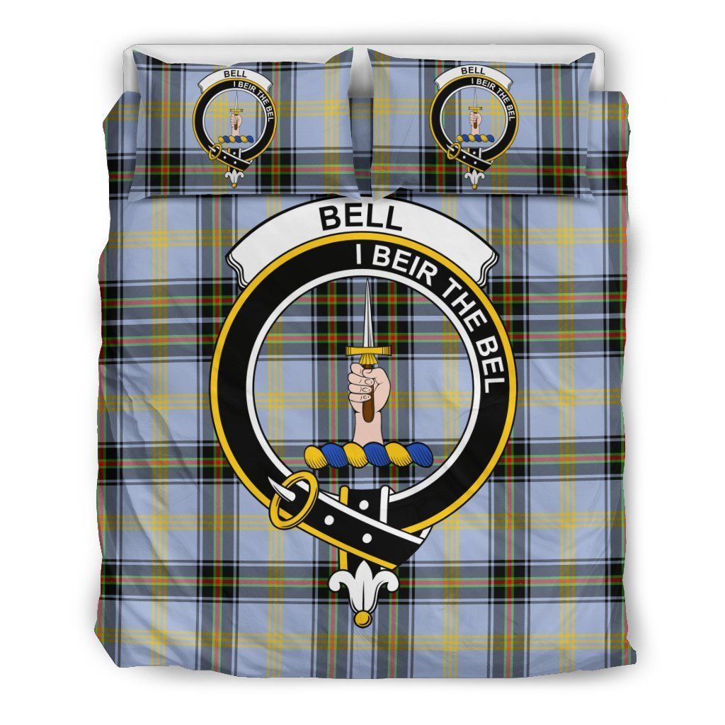 Bell Of The Borders Clan Badge Tartan Cotton Bedding Sets