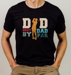 Best Dad By Par Golfing Fathers Day Unisex T-Shirt