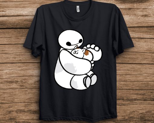 Big Hero Disney 6 Baymax Cat Cute Unisex T-Shirt