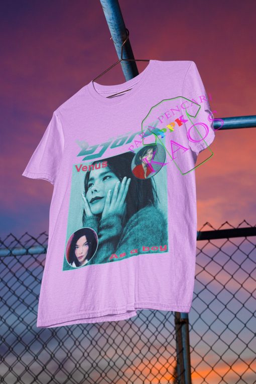 Bjork A Venus Boy Retro Unisex T-Shirt