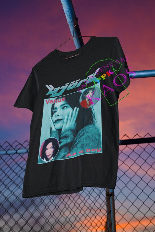 Bjork A Venus Boy Retro Unisex T-Shirt