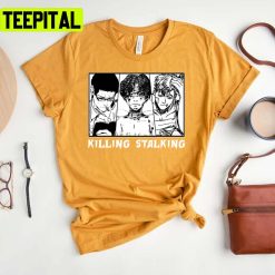 Black And White Korean Manhwa Characters Design Killing Stalking Unisex T-Shirt