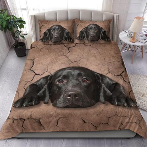 Black Labrador Bedding Set