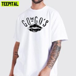 Black Lip Art The Go-Gos Band Unisex T-Shirt