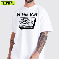 Black Logo Bikini Kill Band Unisex T-Shirt