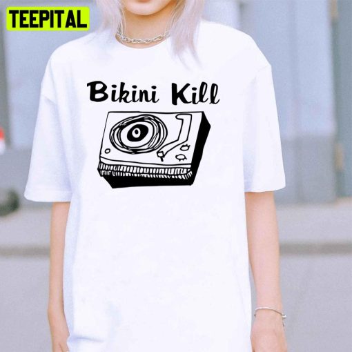 Black Logo Bikini Kill Band Unisex T-Shirt