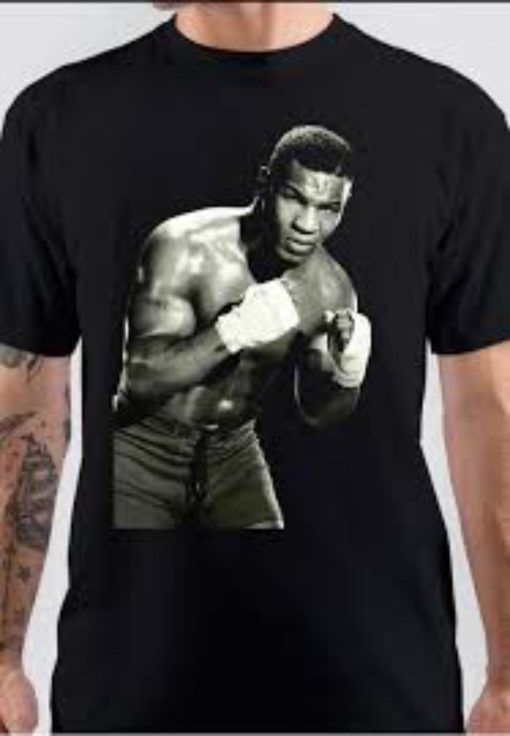 Black Retro Art Mike Tyson Unisex T-Shirt