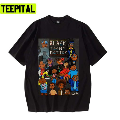 Black Toons Matter The Boondocks Unisex T-Shirt