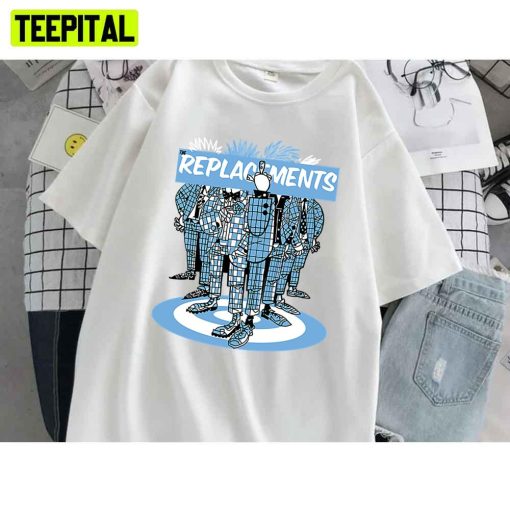 Blue Art Style The Replacements Rock Band Unisex T-Shirt