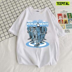 Blue Art Style The Replacements Rock Band Unisex T-Shirt