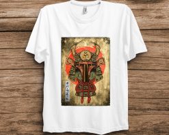 Boba Fett Samurai Style Poster Star Wars Unisex T-Shirt