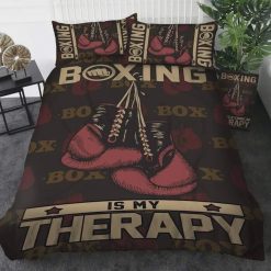 Boxing Is My Therapy Cotton Bedding Sets