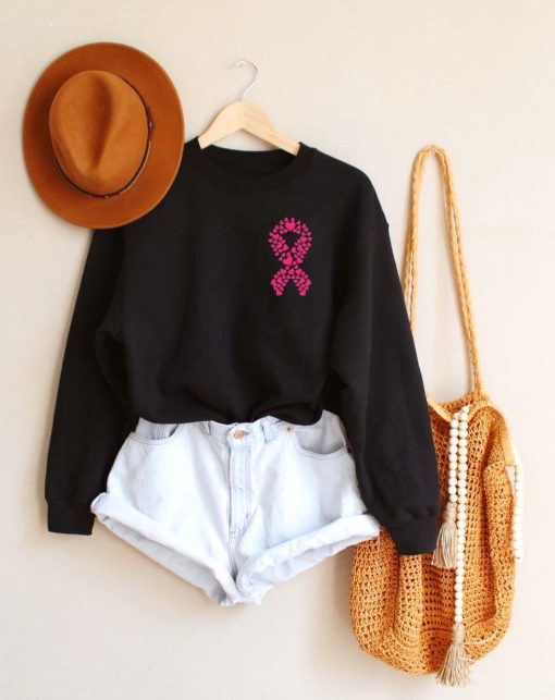 Breast Cancer Pink Ribbon Unisex Sweatshirt