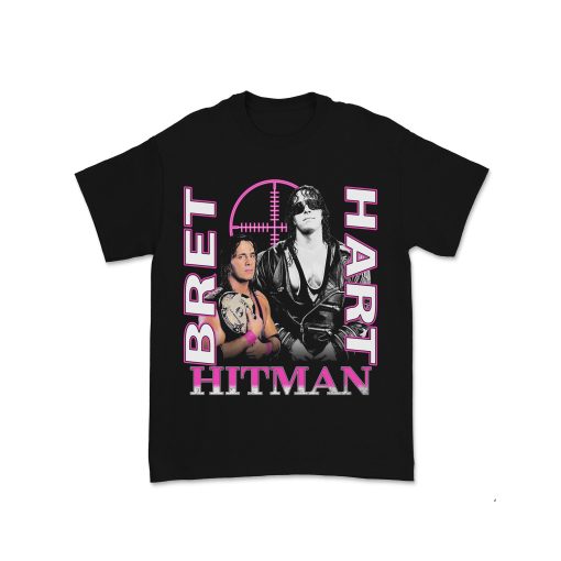 Bret Hitman Hart Wrestling Wwf 90’s Bootleg Unisex T-Shirt