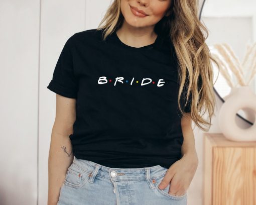 Bride Friends Font Unisex T-Shirt