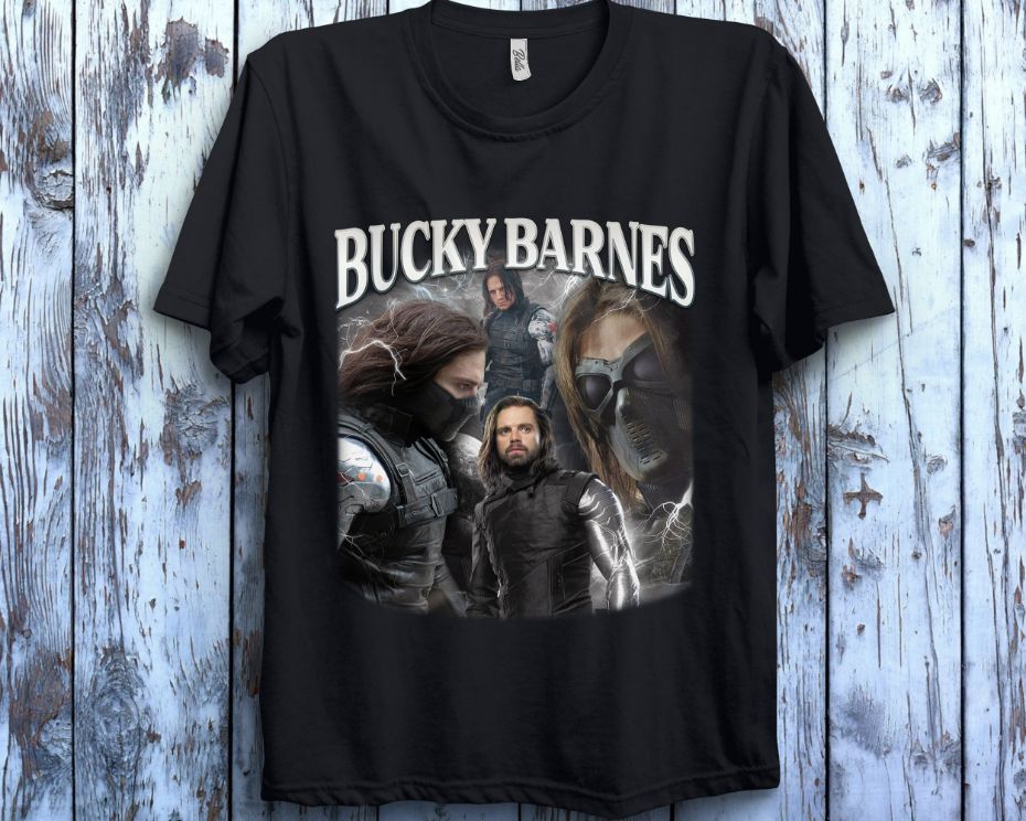 Bucky Barner Marvel Poster Avenger Unisex T-Shirt