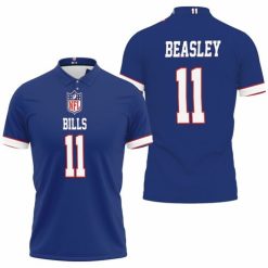 Buffalo Bill Cole Beasley 11 Nfl Blue Jersey Inspired Style Polo Shirt Model A3177 All Over Print Shirt 3d T-shirt