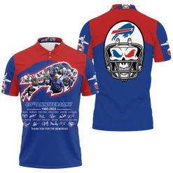 Buffalo Bills 2020 Afc East Division Champs 60th Anniversary Legend With Sign Polo Shirt Model A381 All Over Print Shirt 3d T-shirt