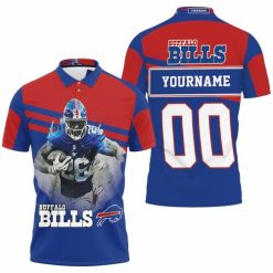 Buffalo Bills 26 Boobie Dixon Afc East Champs Personalized Polo Shirt Model A403 All Over Print Shirt 3d T-shirt