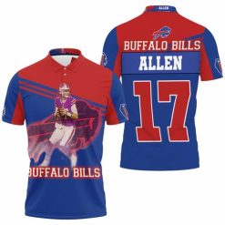 Buffalo Bills Afc East Division Champions Josh Allen 17 Art Polo Shirt Model A583 All Over Print Shirt 3d T-shirt